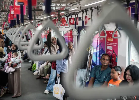 Moda Raya Terpadu (MRT) Jakarta kembali beroperasi normal pada Minggu, 31 Agustus 2025. (Sumber: Poskota/Bilal Nugraha Ginanjar)