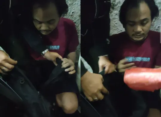 Jajaran Polda Metro Jaya menggagalkan upaya peredaran ganja seberat 9 kilogram dalam sebuah operasi di kawasan Ciracas, Jakarta Timur. (Sumber: Polda Metro Jaya)