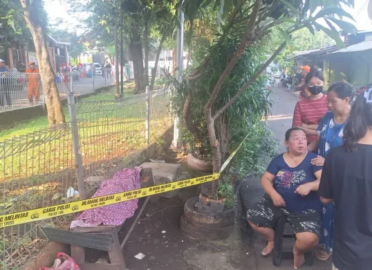 Bocah tewas diduga kesetrum di kawasan Radio Dalam, Jakarta Selatan, Sabtu, 5 Juli 2025. (Sumber: Dok Warga)