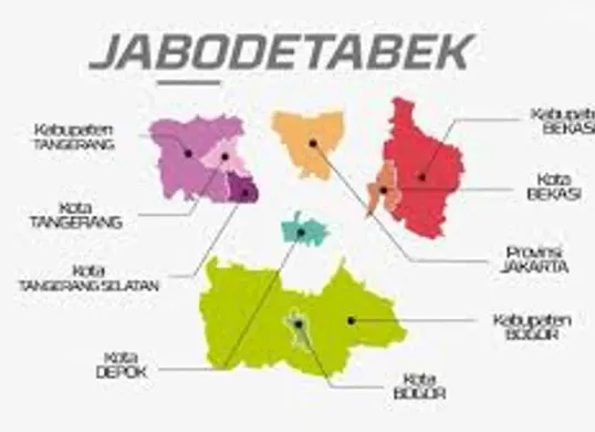 Ini Alasan Bekasi Tetap Jadi Bagian Jawa Barat Meski Sejarahnya Dekat Jakarta (Sumber: Dok/Peta Jakarta)