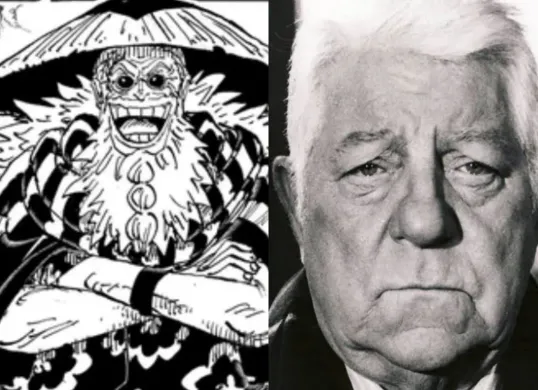 Mangaka One Piece Eiichiro sebut Scooper Gaban terinspirasi dari aktor legendaris asal Prancis, Jean Gabin. (Sumber: X/@newworldartur)