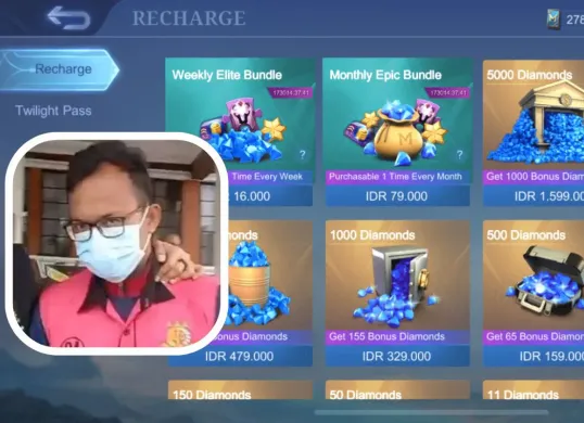Muhammad Gian Gandana Sukma, Sekdes viral karena korupsi dana desa buat top up diamond ML. (Sumber: Istimewa)