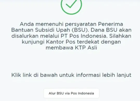 Panduan Lengkap Cek Penerima BSU 2025 via PosPay yang Cepat dan Praktis (Sumber: Screenshot/bsu.bpjsketenagakerjaan.go.id)