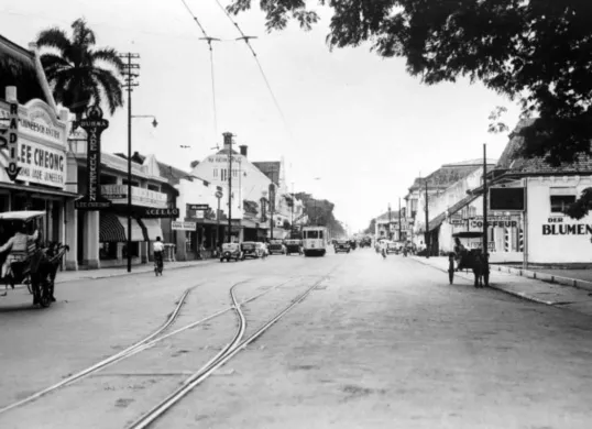 Potret Jakarta tempo dulu. (Sumber: Wikimedia Commons)
