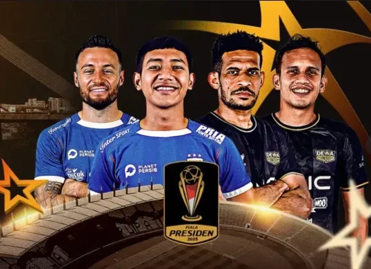 Live streaming Persib Bandung vs Dewa United di Piala Presiden 2025 (Sumber: Vidio.com)