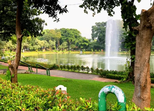 Suasana Taman Situ Lembang, Menteng, Jakarta Pusat. (Sumber: Dok. Sekretariat DPRD DKI)