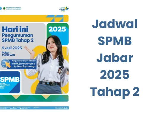 Lolos SPMB Jabar 2025 Tahap 2? Jangan Lupa Daftar Ulang, Berikut Jadwal Lengkapnya (Sumber: Instagram/disdikjabar/Edited Muhammad Ibrahim)