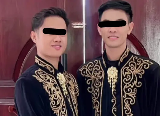 Sosok diduga pasangan pernikahan sesama Jenis yang menghebohkan media sosial. (Sumber: Instagram)