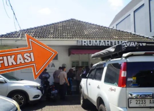 Tempat kos lokasi Diplomat Muda Kementerian Luar Negeri (Kemenlu) yang ditemukan tewas di kawasan Menteng, Jakarta Pusat. (Sumber: Polda Metro Jaya)