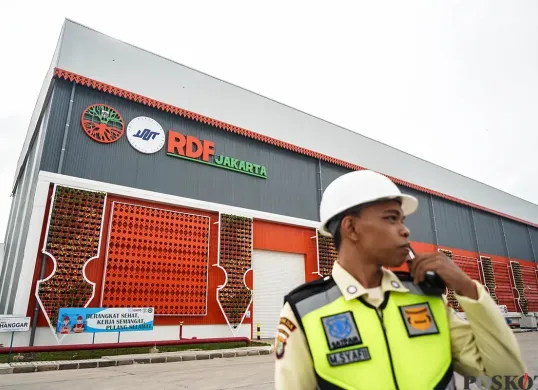 Tempat Pengolahan Sampah, RDF Rorotan, Cilincing, Jakarta Utara. (Sumber: Poskota/Bilal Nugraha Ginanjar)