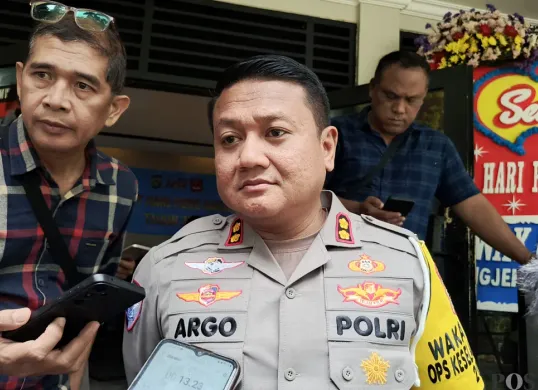 Wakil Direktur Lalu Lintas Polda Metro Jaya, AKBP Argo Wiyono. (Sumber: POSKOTA | Foto: Ali Mansur)