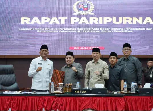 RPJMD Kota Bogor 2025-2029 dan pembentukan empat panitia khusus pansus. (Sumber: Dok. DPRD Kota Bogor)