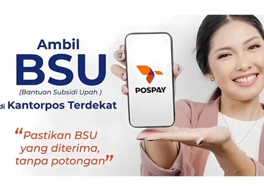 Cara Cairkan BSU 2025 dari Aplikasi Pospay (Sumber: Pos Indonesia)