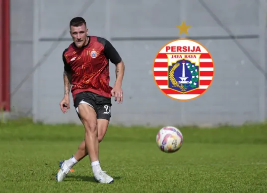 Fabio Calonego saat menjalani latihan perdana bersama Persija Jakarta. (Sumber: persija.id)