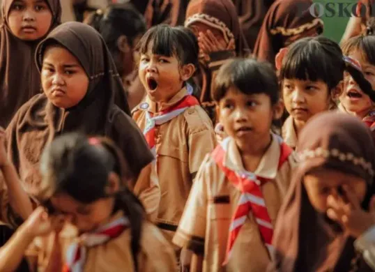 Ilustrasi kegiatan MPLS. (Sumber: Dok. Poskota)