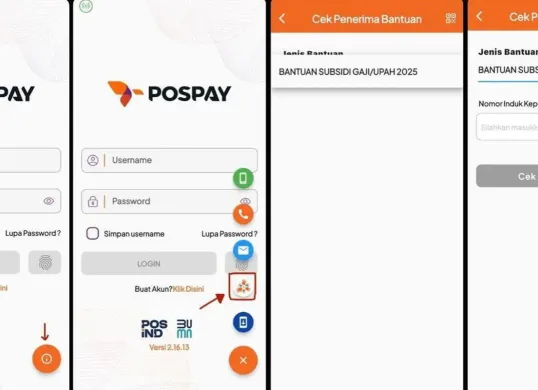 cara mencairkan BSU 2025 lewat Pospay di kantor pos. (Sumber: Istimewa)