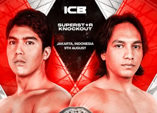Ilustrasi poster pertandingan tinju selebriti antara Jefri Nichol vs El Rumi. (Sumber: Instagram/@icbchampionship)