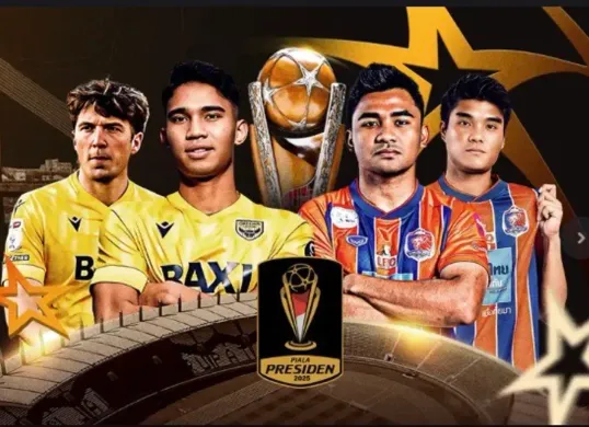 Live streaming Oxford United vs Port FC di Piala Presiden 2025 (Sumber: Vidio.com)