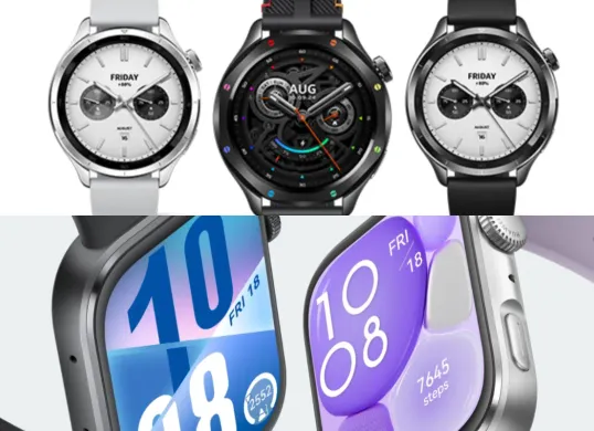 Ilustrasi pilihan smartwatch premium 2025 dengan harga mulai dari Rp1 jutaan. (Sumber: Xiaomi dan Huawei.)