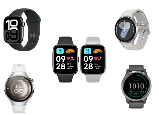 Smartwatch terbaik Juli 2025 (Sumber: Canva Edit)