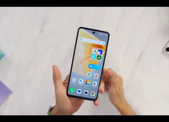 Rekomendasi HP murah yang menggunakan chipset MediaTek Helio G100.  (Sumber: YouTube/GadgetIn)