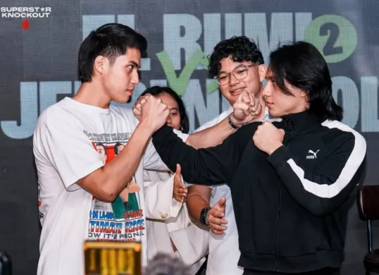 Potret El Rumi (kiri) dan Jefri Nichol (kanan) yang akan melangsungkan pertandingan tinju pada 9 Agustus 2025 mendatang. (Sumber: Instagram/@elelrumi)