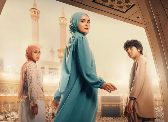 Poster Film Assalamualaikum Baitullah yang segera tayang di bioskop. (Sumber: Instagram/@michelleziu)