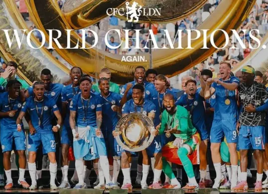 Chelsea berhasil menjuarai Piala Dunia Antarklub 2025 usai mengalahkan PSG di final. (Sumber: Instagram/@chelseafc)