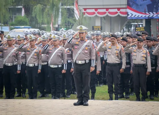 Satlantas Polres Metro Tangerang Kota mulai menggelar Operasi Patuh Jaya 2025 yang berlangsung selama dua pekan, mulai Senin, 14 Juli hingga 27 Juli 2025 mendatang. (Sumber: Humas Polres Metro Tangerang Kota)