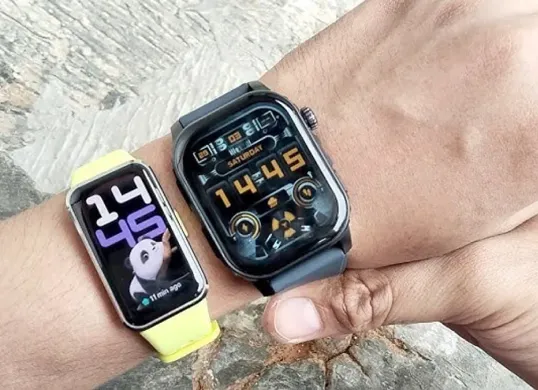 Rekomendasi smartwatch murah terbaik tahun 2025, Itel Colby Smartwatch ISW0113. (Sumber: YouTube/febri vlogger)