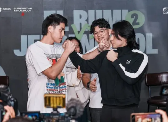Jadwal rematch tinju El Rumi vs Jefri Nichol. (Sumber: Instagram/@elrumi)