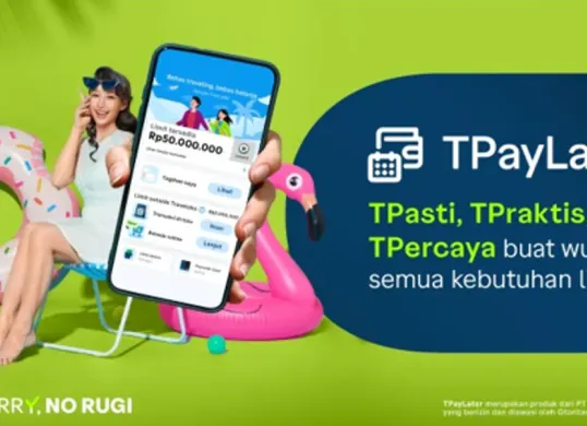 TPayLater memberikan kemudahan dalam memilih tenor cicilan sesuai kemampuan finansial pengguna. (Sumber: Dok. Traveloka)