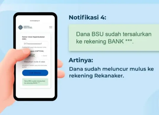 Saldo BSU 2025 batch 4 sudah cair ke rekening para penerima bantuan. (Sumber: Instagram/@kemnaker)
