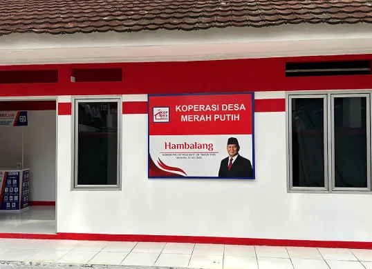 Koperasi Desa Merah Putih di Desa Hambalang, Kecamatan Citeureup, Kabupaten Bogor, disiapkan sebagai lokasi peresmian tingkat Jawa Barat. (Sumber: Humas Pemkab Bogor)