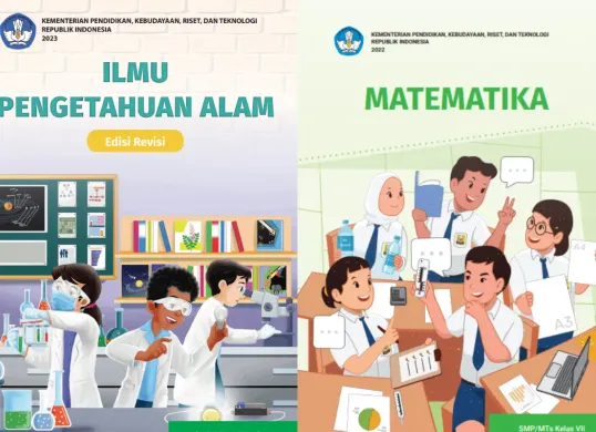 Ilustrasi link download buku Kurikulum Merdeka 2025 untuk SMP kelas 7 baik guru atau siswa. (Sumber: Kemendikdasmen)