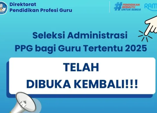 Ilustrasi pendaftaran PPG Guru Tertentu 2025 dari Kemendikdasmen. (Sumber: Kemendikdasmen)