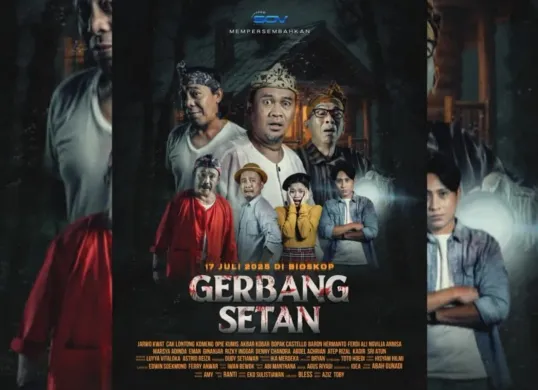 Sinopsis film horor Gerbang Setan yang resmi tayang 17 Juli 2025. (Sumber: Instagram/@setiaonevision_media)