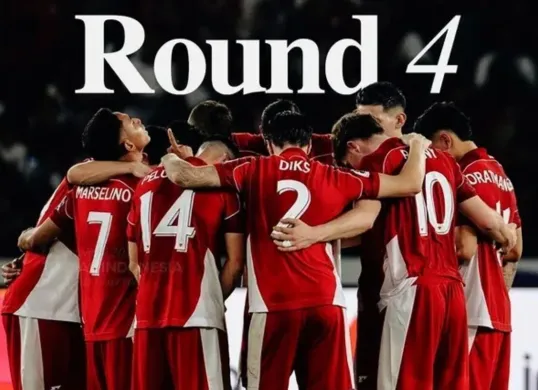 Hasil drawing grup dan jadwal pertandingan Timnas Indonesia di Kualifikasi Piala Dunia 2026 round 4 zona Asia. (Sumber: Instagram/@timnasindonesia)