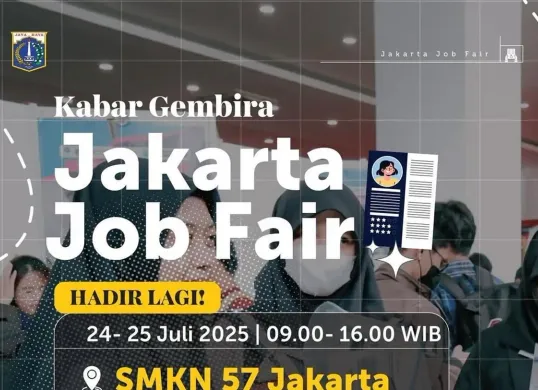 Jakarta Job Fair 2025 (Sumber: Instagram @dkijakarta)