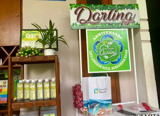 Kampung Darling yang terletak di Jalan Janur Hijau, Kelurahan Sudimara Jaya, Kecamatan Ciledug, Kota Tangerang. (Sumber: Poskota/Primayanti Juli Kumala Manalu)