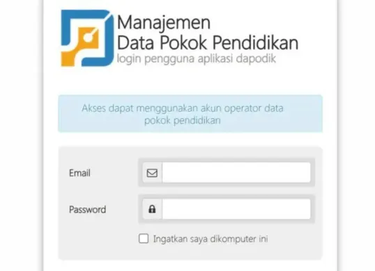 Update Terkini! Tanggal Rilis Dapodik 2026 Sudah Dikodekan, Simak Penjelasan Lengkapnya (Sumber: Dok/DAPODIK)