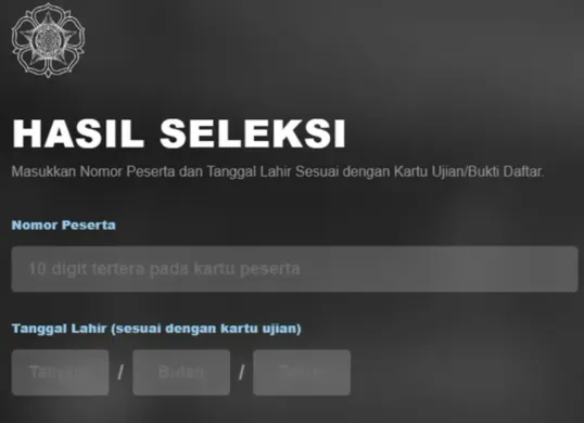 UM UGM CBT 2025 Diumumkan Hari Ini, Ini Cara Cek Hasil dan Link Resminya (Sumber: Screenshot/um.ugm.ac.id)