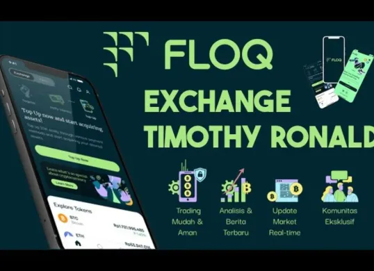 Floq platform kripto milik Timothy Ronald (Sumber: YouTube/Hamdan Nawawi)
