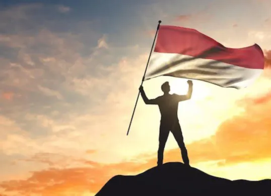 Ilustrasi lirik lagu hari merdeka 17 Agustus. (Sumber: Ucare Indonesia)