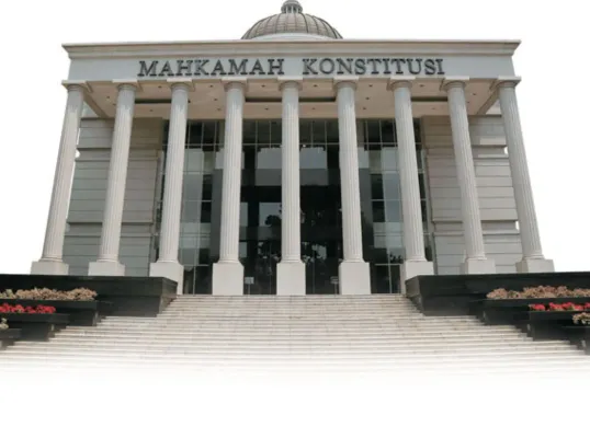 Potret gedung Mahkamah Konstitusi (MK) Indonesia. (Sumber: Ist.)