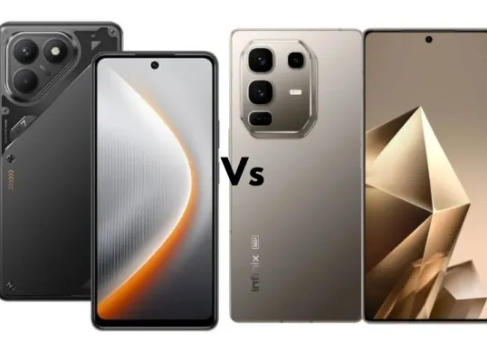 Tecno Pova 7 5G vs Infinix Note 50s 5G (Sumber: Canva Edit)