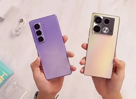 Infinix Hot 50 Pro Plus merupakan salah satu Hp Infinix dengan spek dewa, namun harga murah. (Sumber: YouTube/Gadgetin)