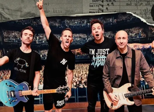 Potret Band Simple Plan. (Sumber: X)