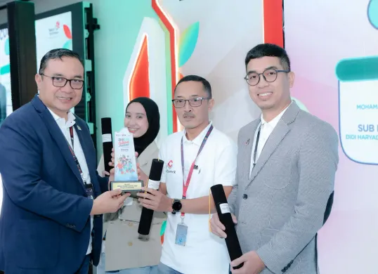 Culture Festival 2025 merupakan acara tahunan yang Telkom selenggarakan, di mana tahun ini terdiri dari Culture Agent Meet & Greet Awarding Edition, Teguhkan Budaya Kolaboratif dan Sadar Cyber Security (Sumber: Dok. Telkom)