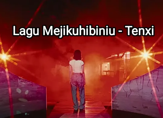 Lirik lagu Mejikuhibiniu Tenxi yang viral di TikTok. (Sumber: YouTube)